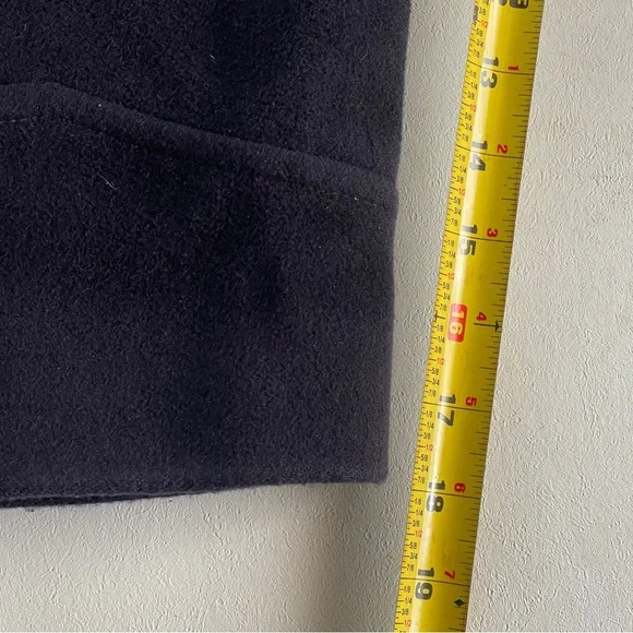 Gap Men's Black / Very dark Navy Peacoat in Size L - Picture 6 of 7